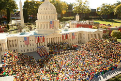Obama aus Lego - Whitehouse